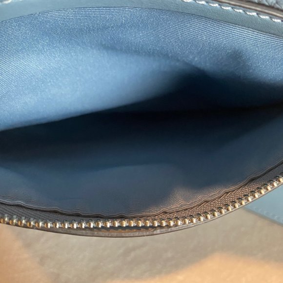 Coach Mae Crossbody Pebble Leather Bag - Cornflower Blue - Like New Condition - Picture 13 of 14